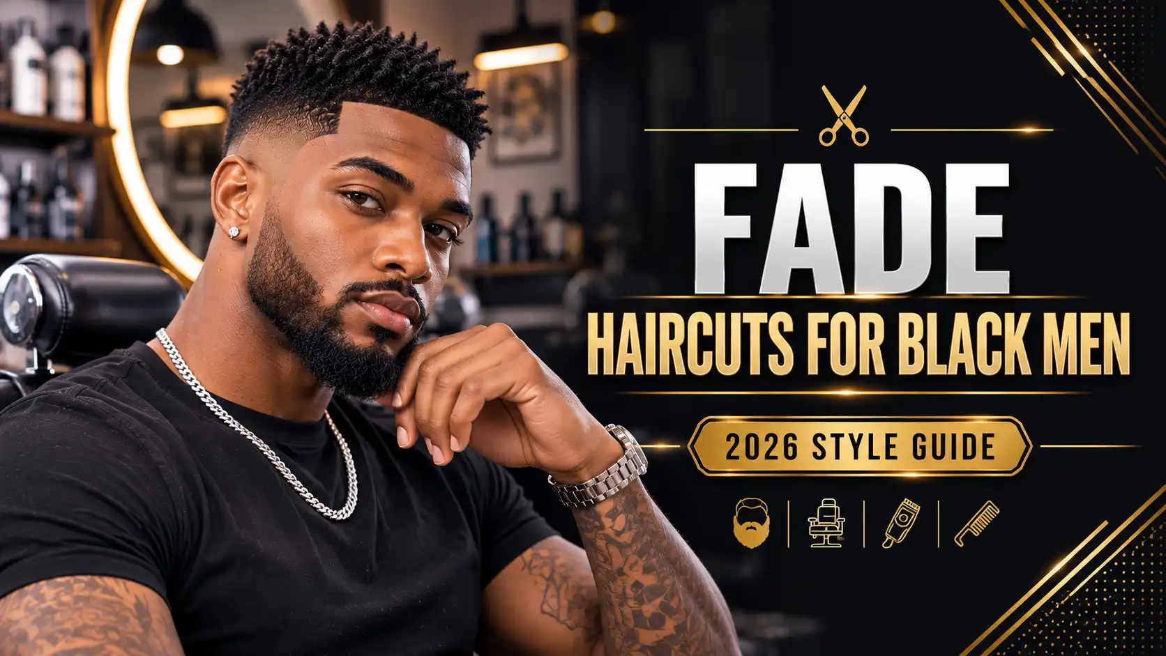 Fade Haircuts for Black Men