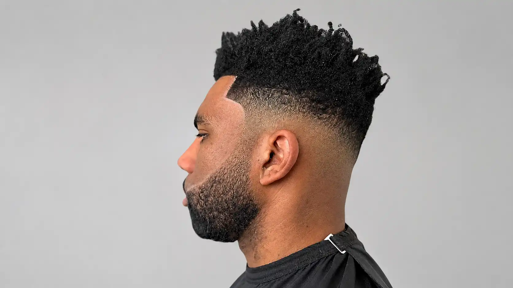 High Fade with Kinky Top