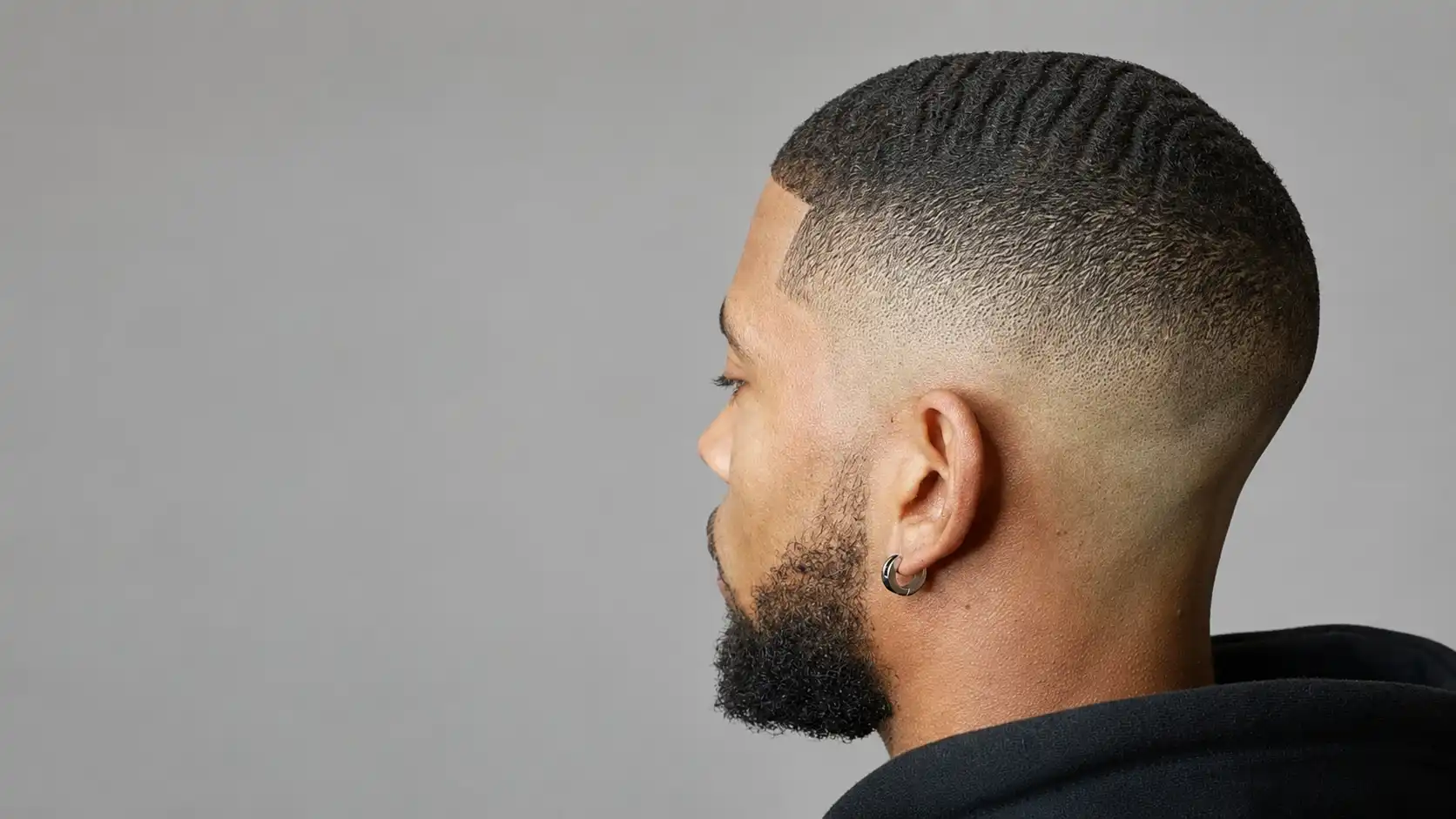 High Skin Fade with Waves