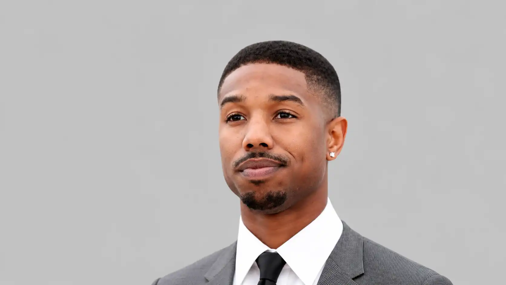 Michael B. Jordan Low Fade Hairstyle