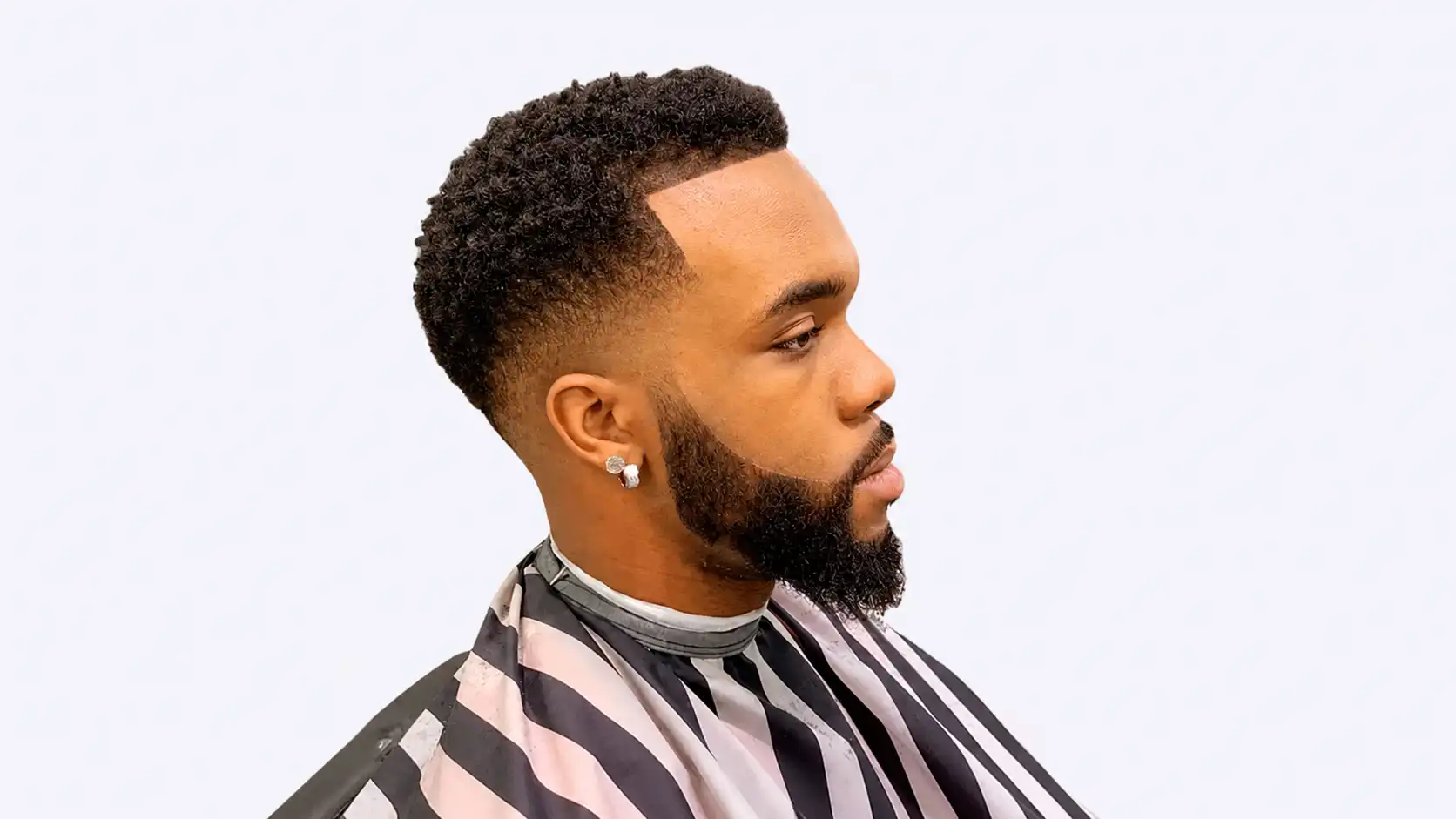 Mid Fade Black Men Haircuts