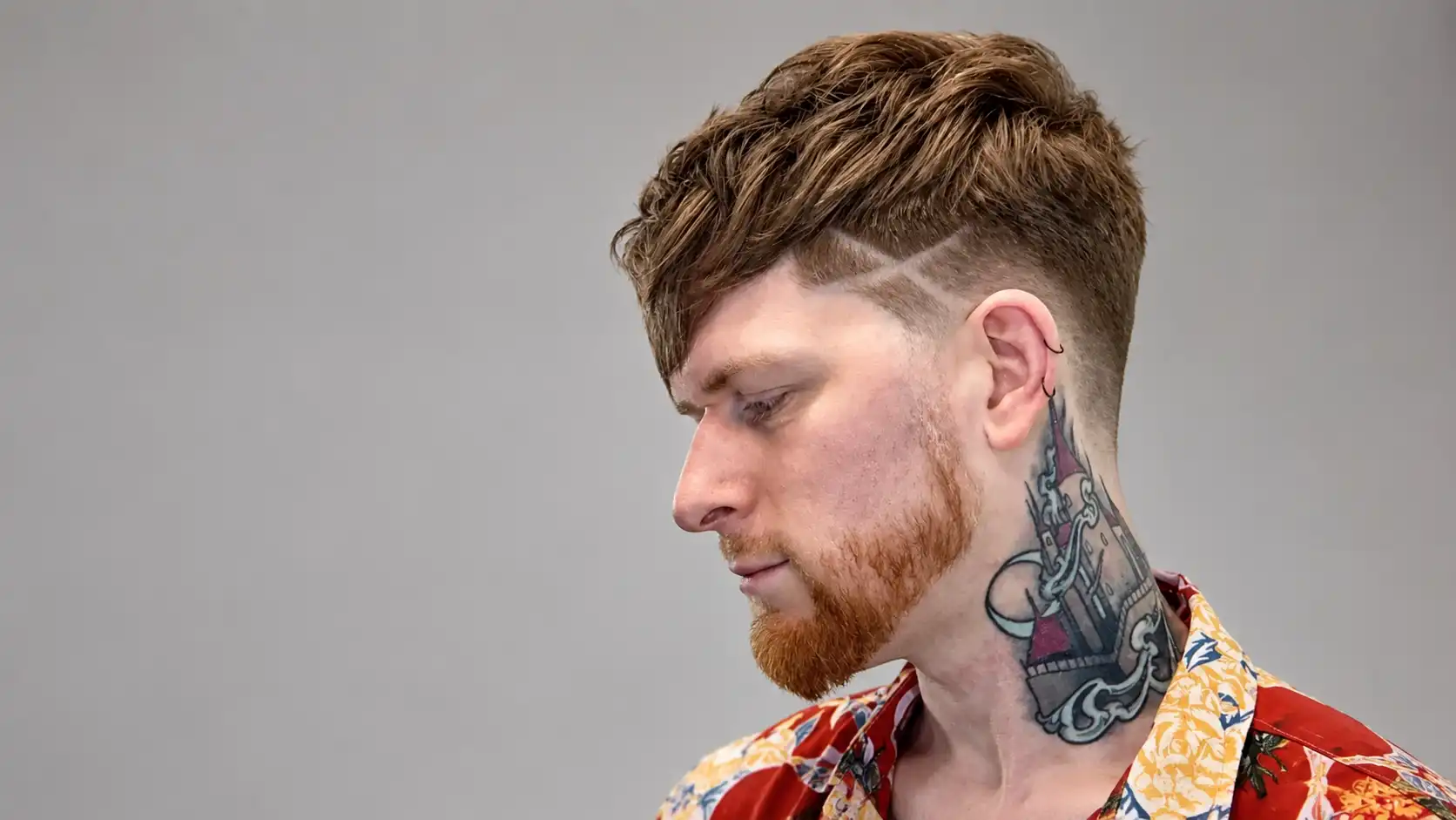 Arrow & X Haircut Design