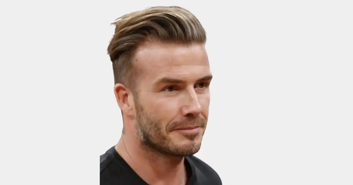 Beckham Undercut fade haircut