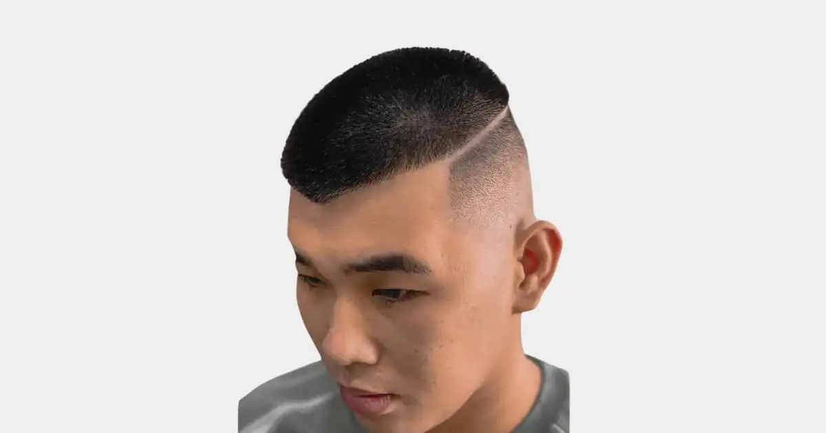 Buzz Cut with Line Up