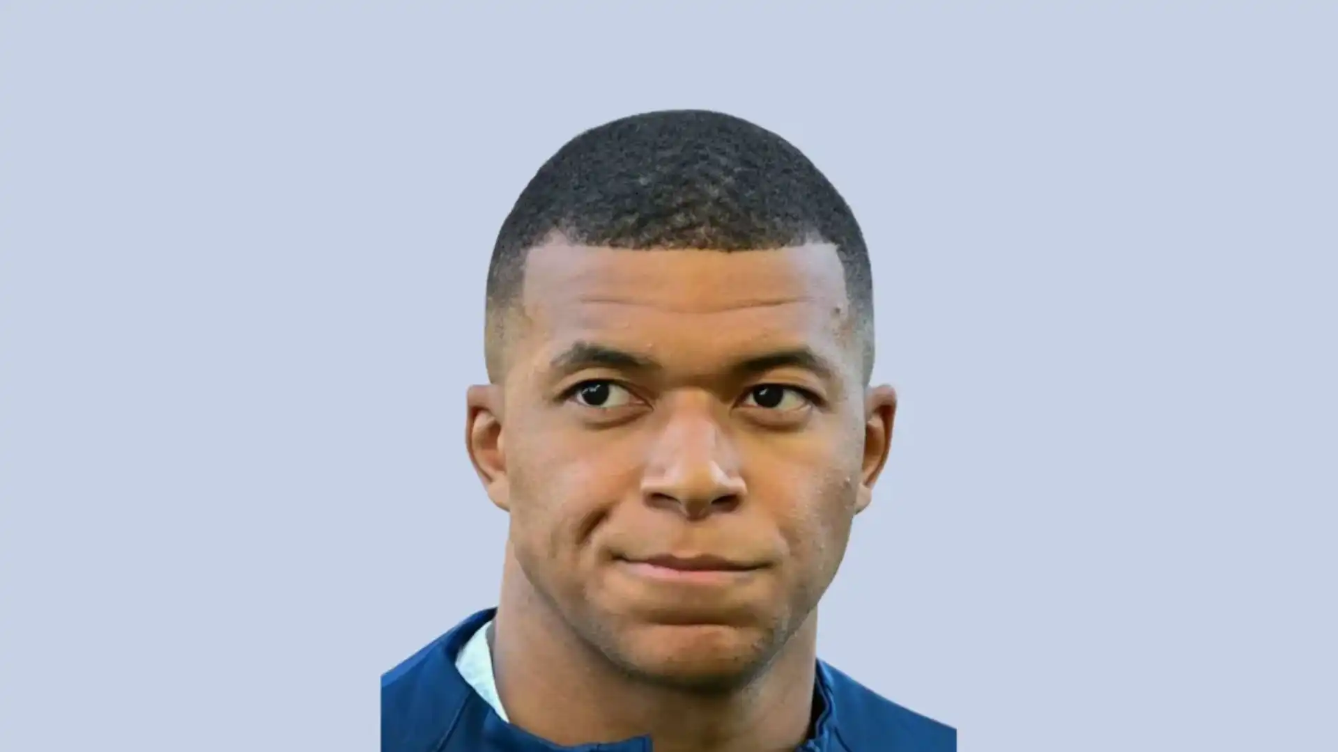 Kylian Mbappe Buzz Cut