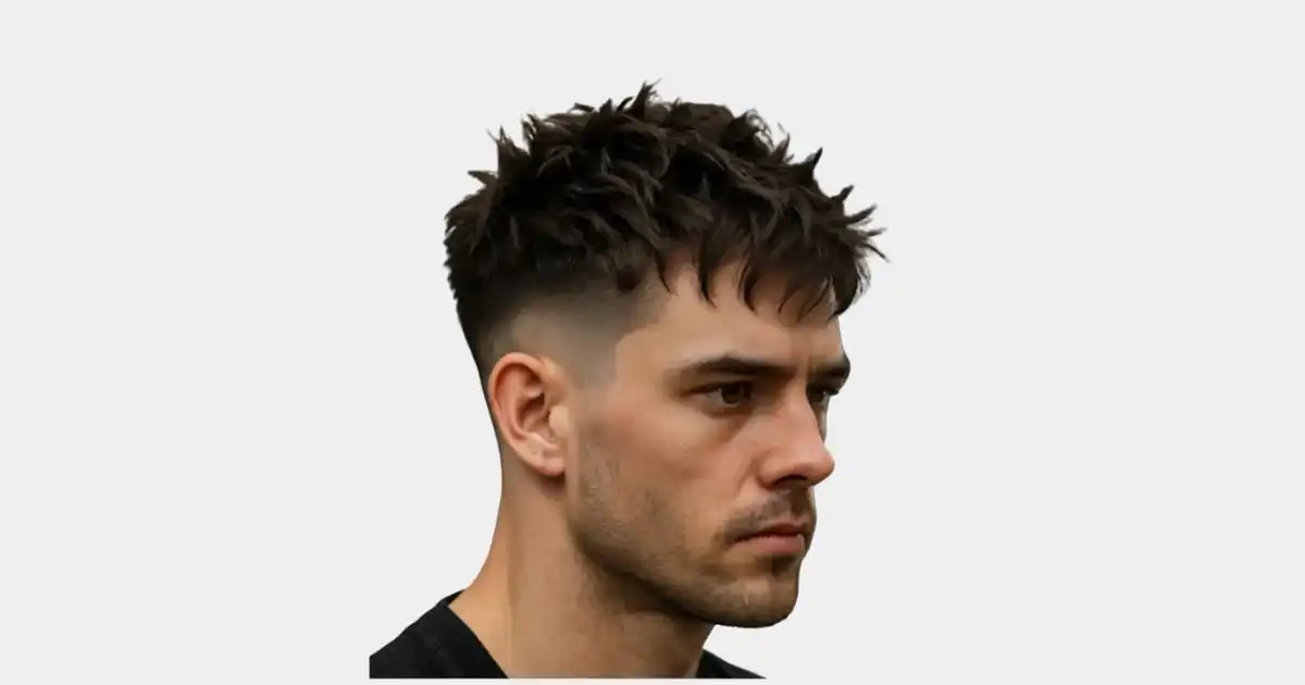 Long Textured Shag with Short Sides