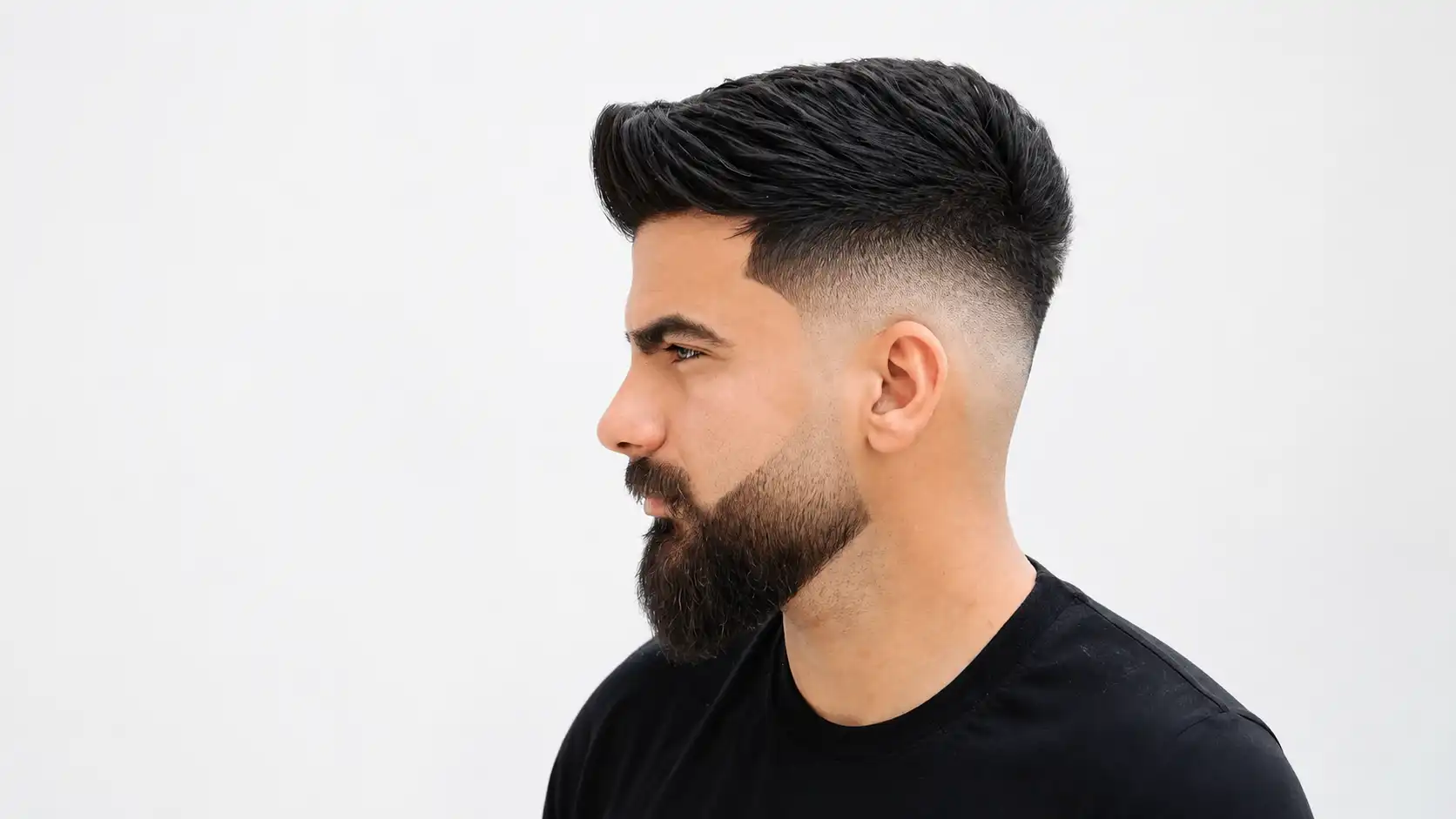 Mid Fade Haircut Men