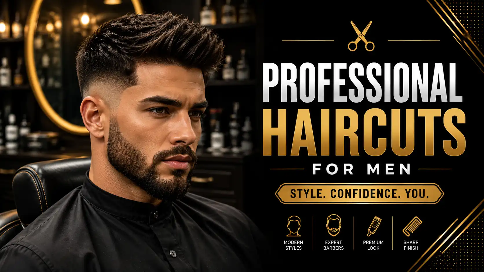 Professional Haircuts for Men