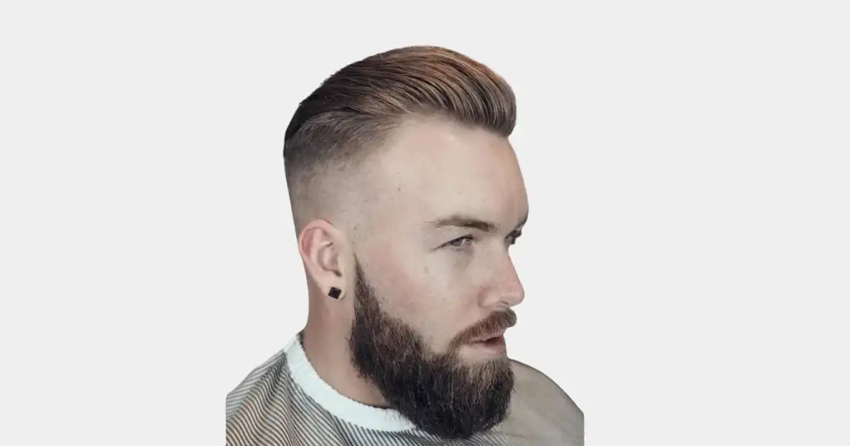 Slick Back Fade Undercut