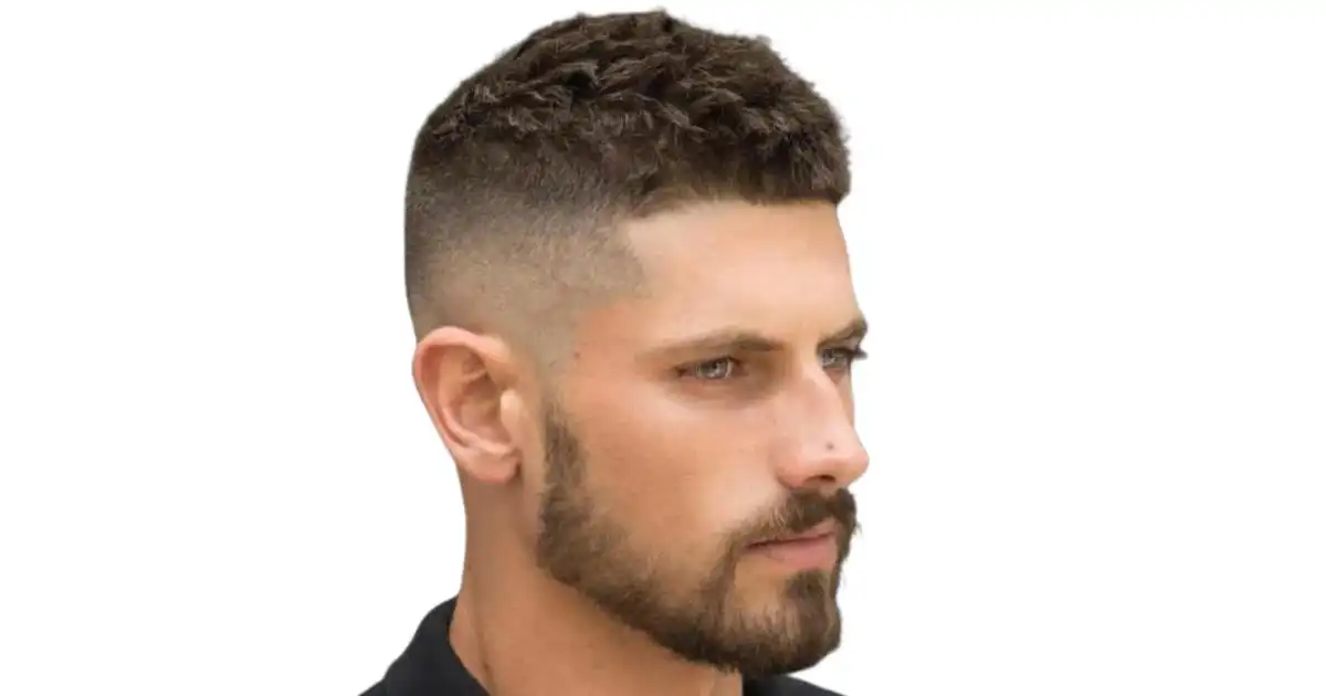 Textured Buzz Cut with Spikes