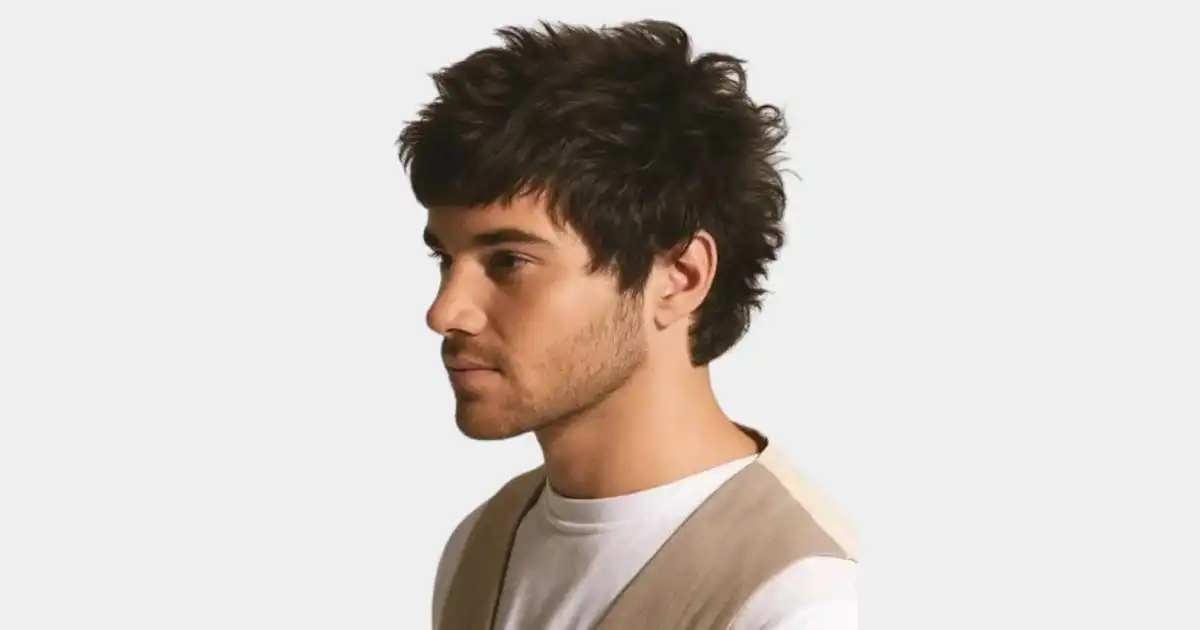 Textured Short Shag with Fade