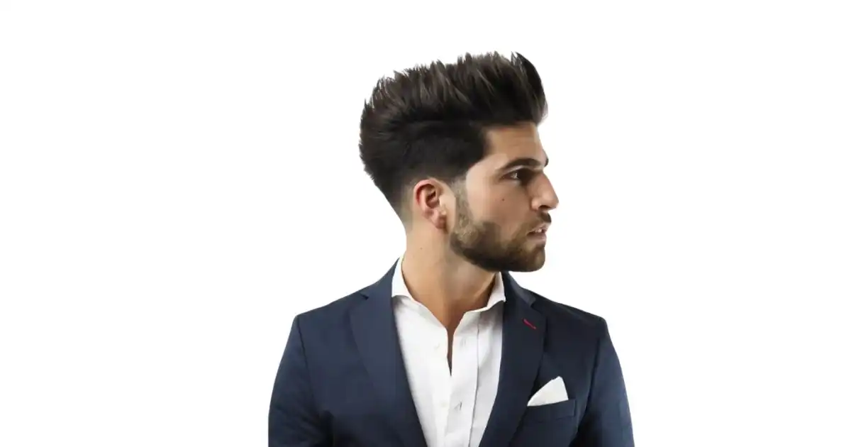 Textured Spiky Pompadour