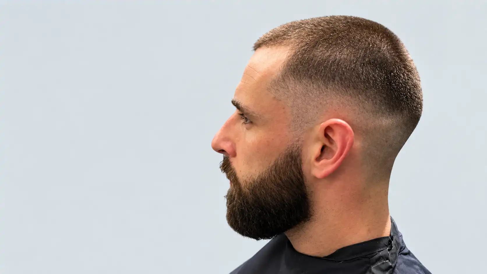 Buzz Cut with Beard
