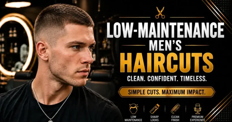 Low-Maintenance Men’s Haircuts