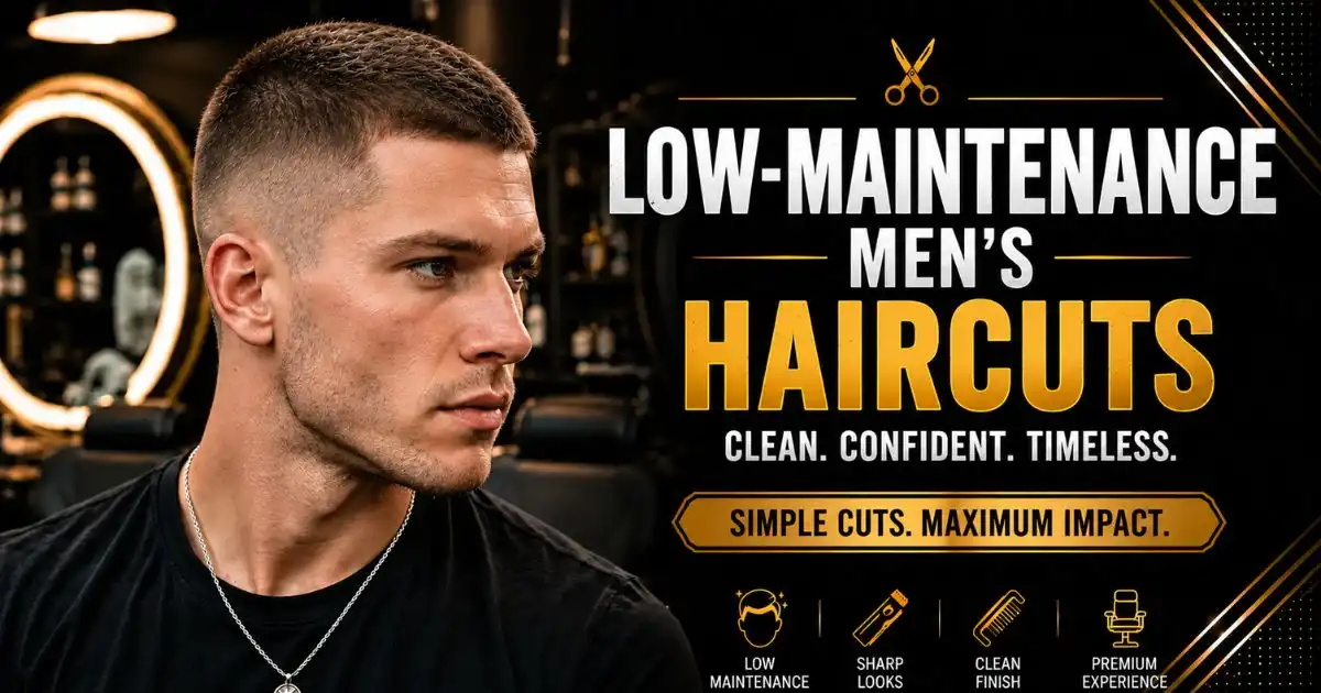 Low-Maintenance Men’s Haircuts