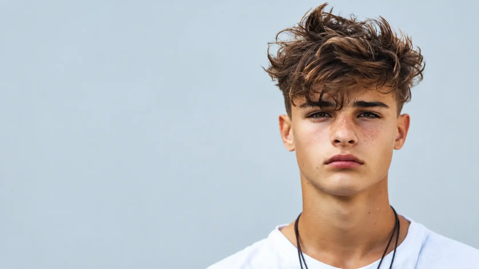 Messy Fringe Hairstyle