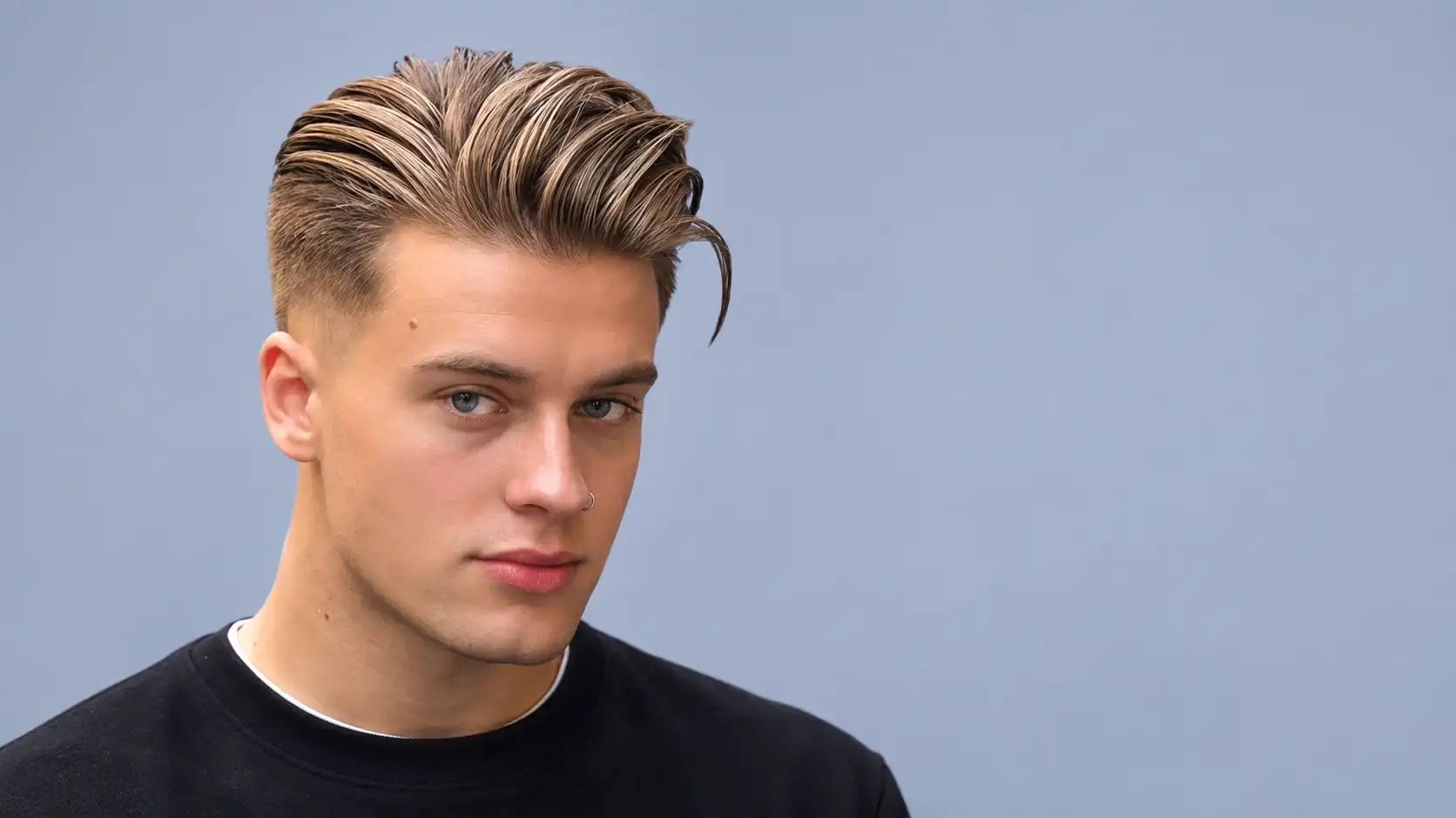 Sleek Comb Over