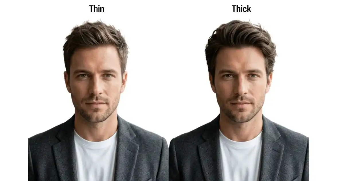 Thin vs Thick Hair