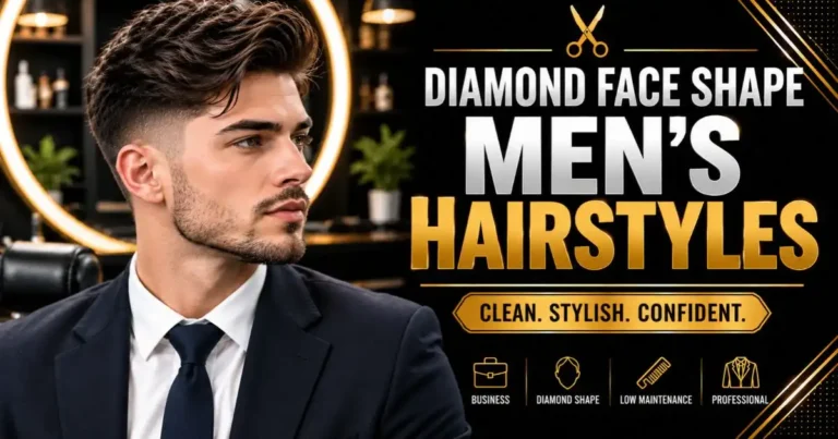 Diamond Face Shape Men’s Hairstyles