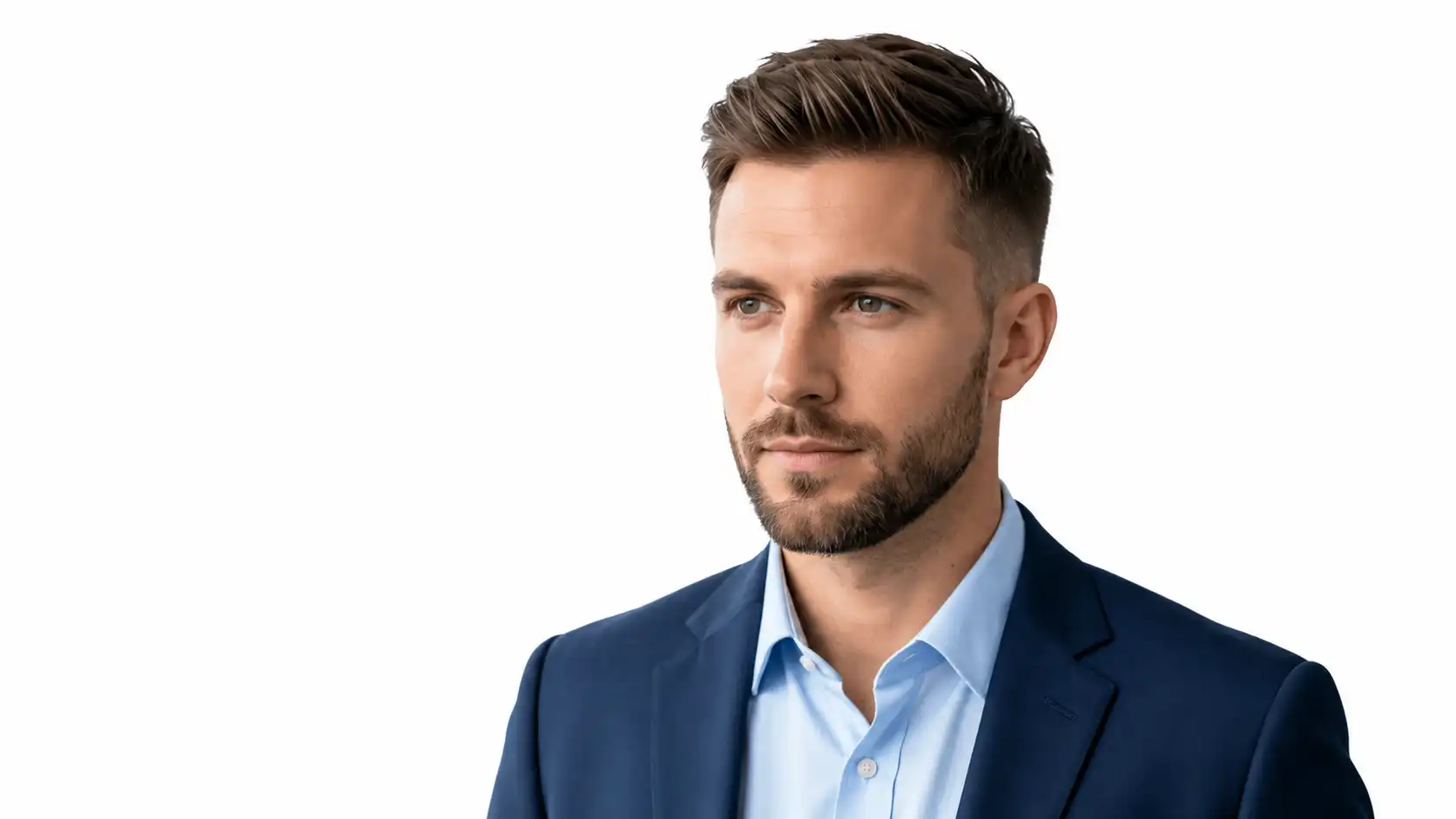 Short Textured Crop haircut