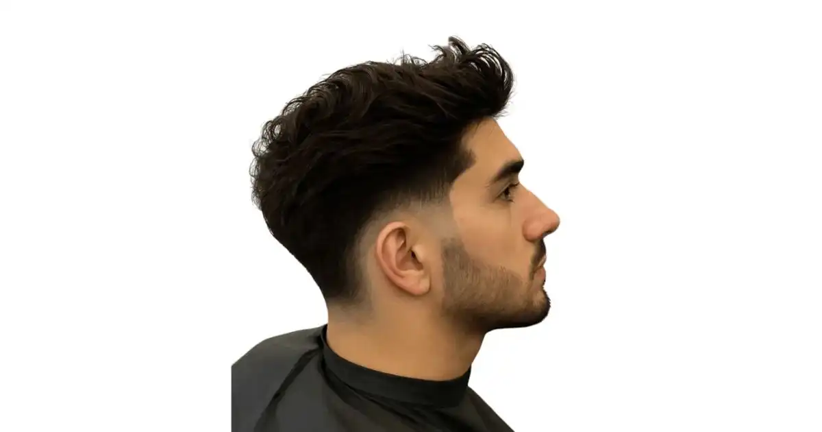 Side Part with Taper